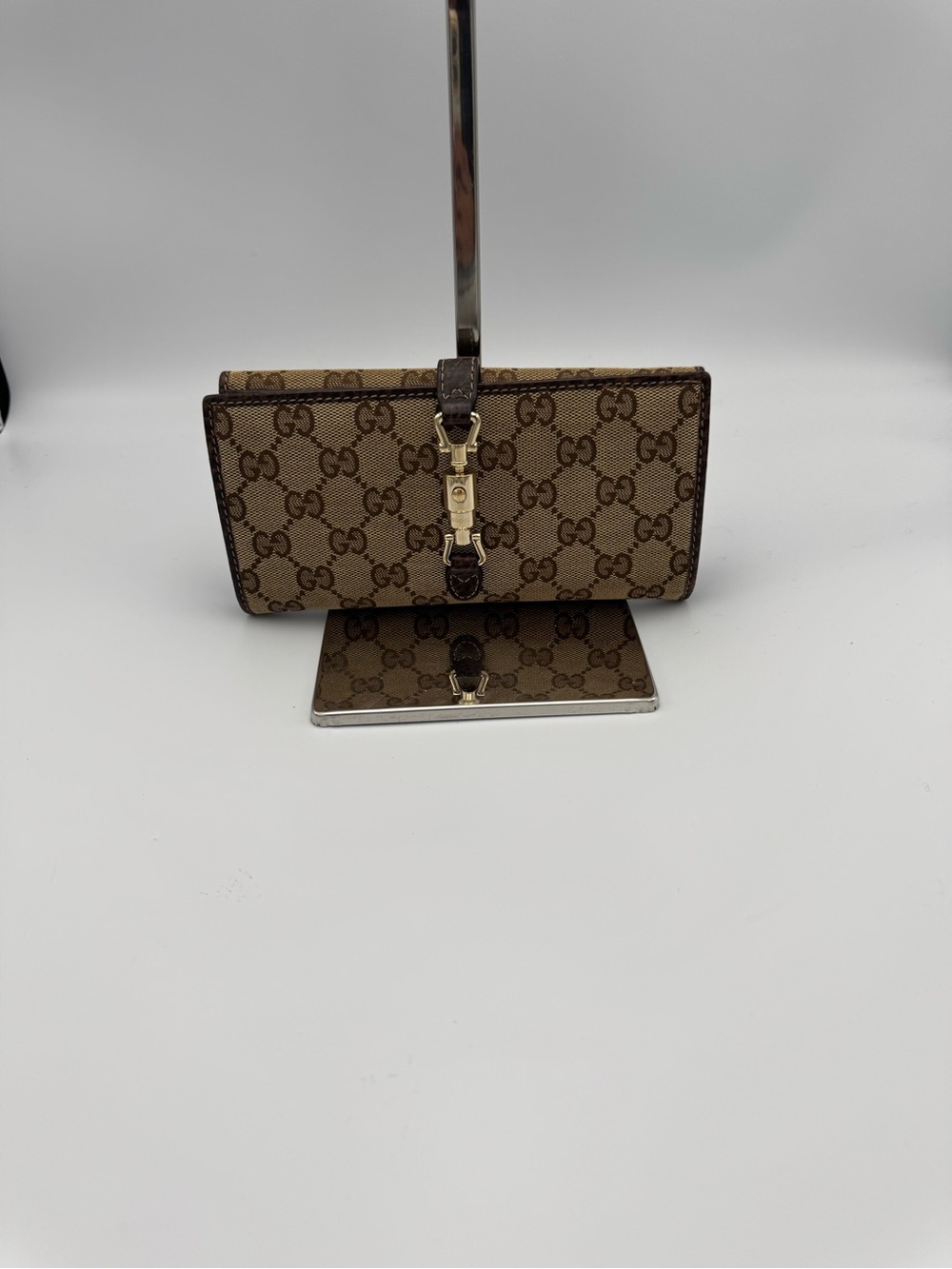 Gucci Vintage Jackie long bifold wallet